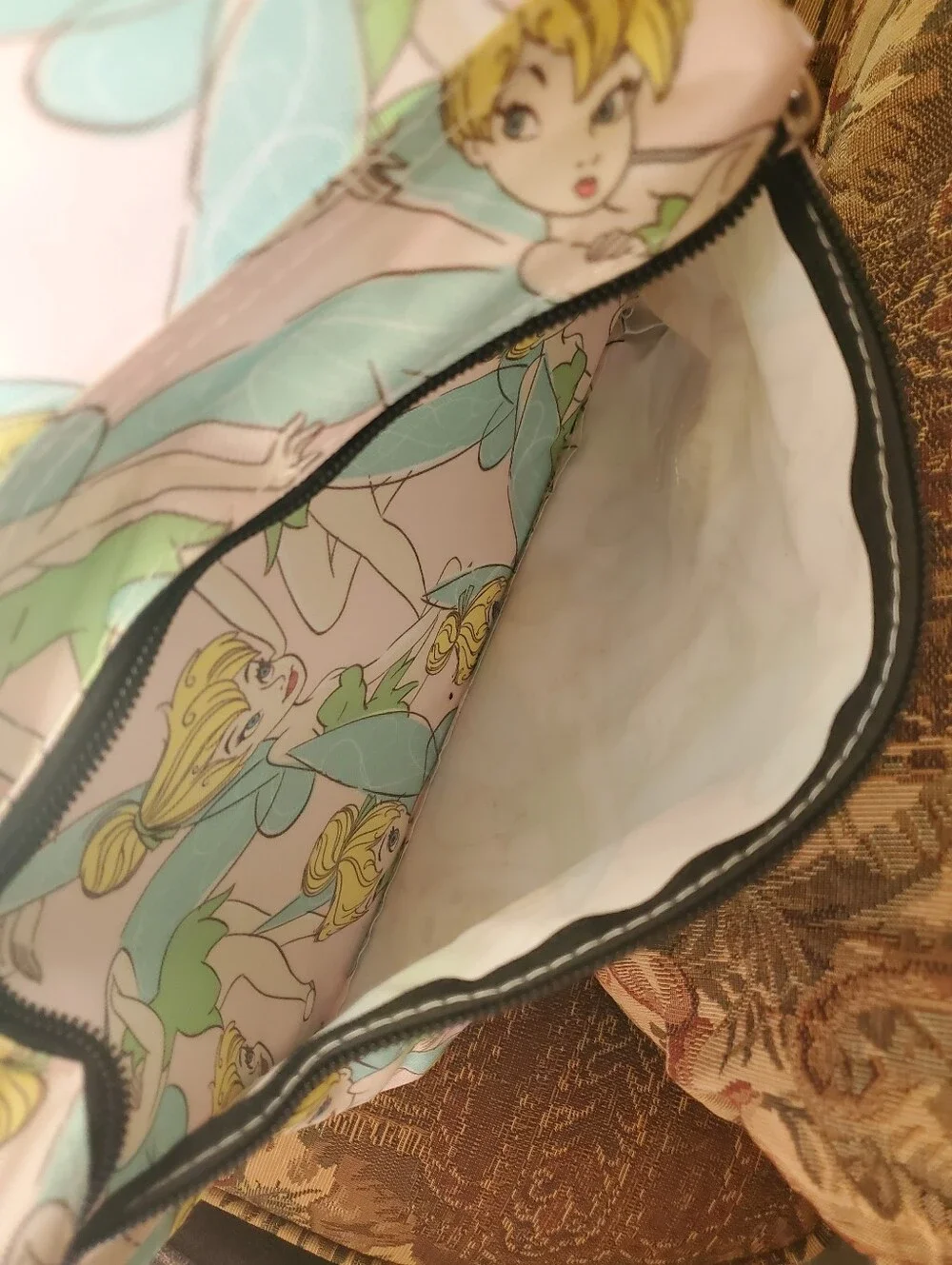 Disney's Tinker Bell All Over Print Backpack - For Adult Or Kid
